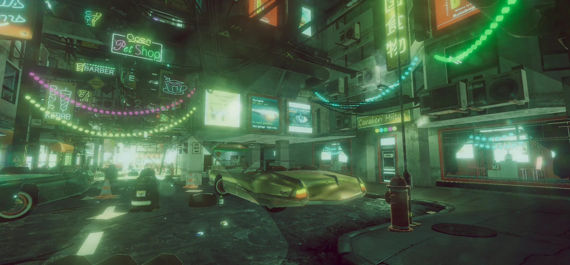 VR Cyberpunk City screenshot