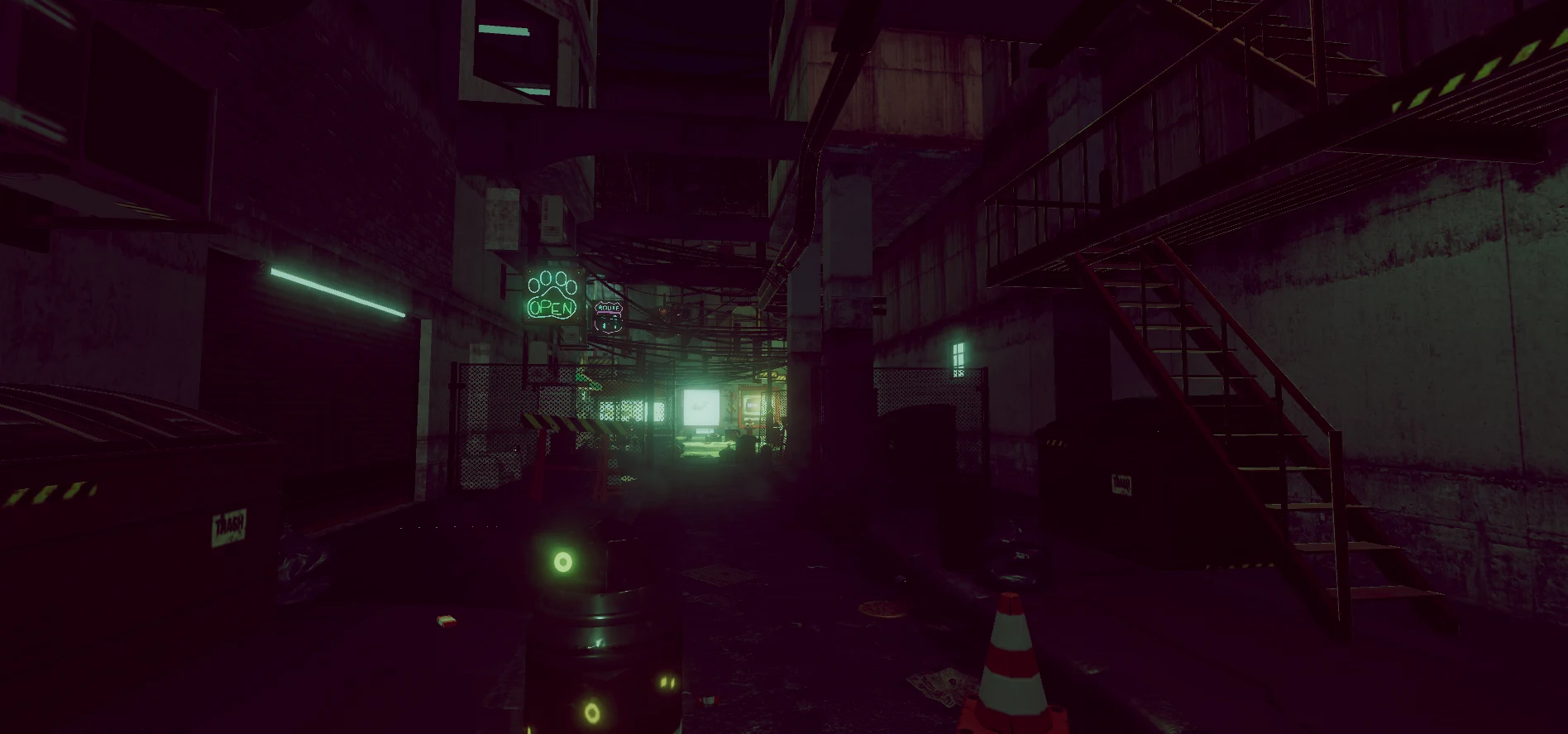 VR Cyberpunk City screenshot