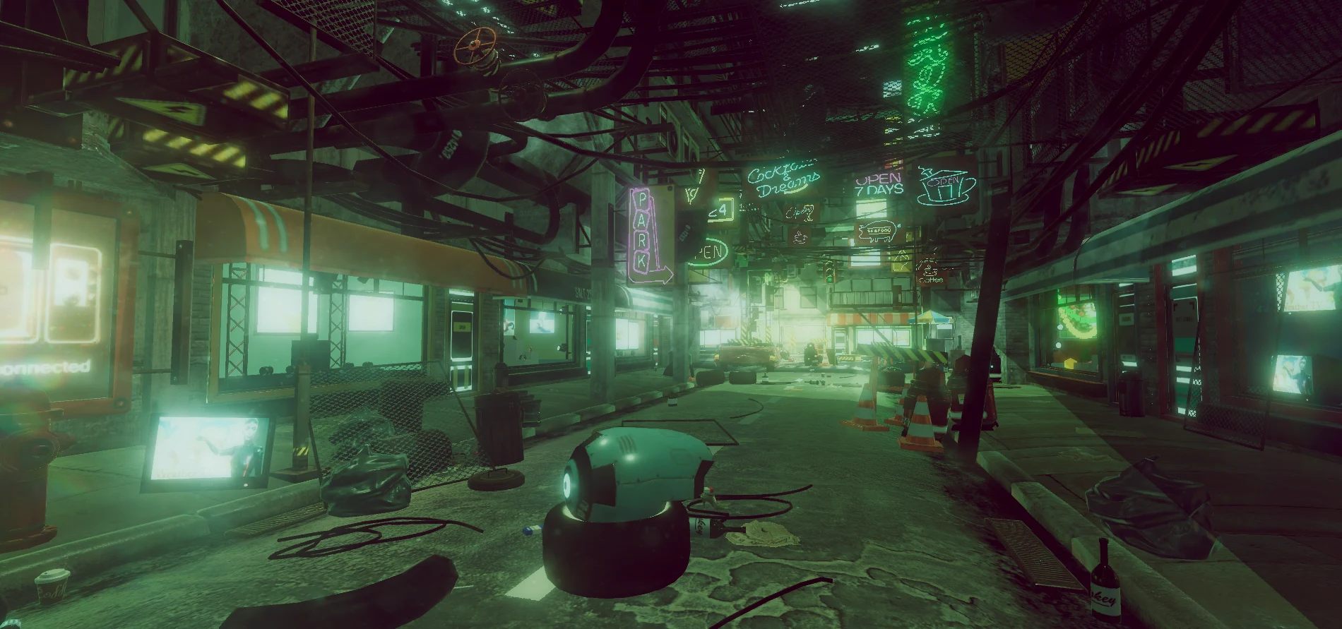 VR Cyberpunk City screenshot