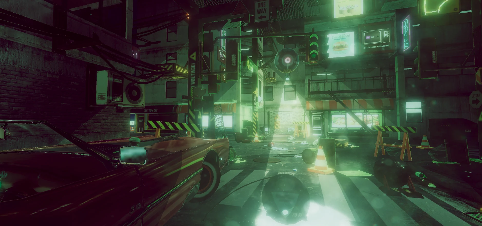 VR Cyberpunk City screenshot